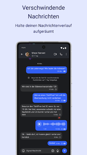 Signal – Sicherer Messenger Screenshot