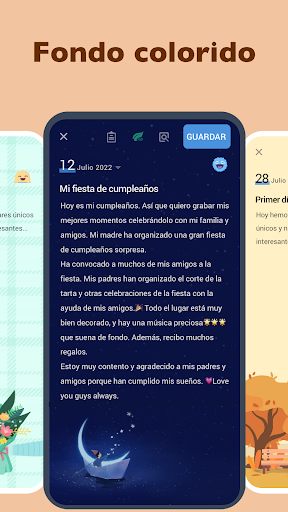 Captura de pantalla de Mi Diario - Diario Personal