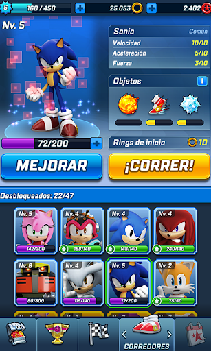 Captura de pantalla de Sonic Forces: Carrera JcJ