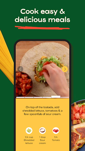 Captura de pantalla de Jow - easy recipes & groceries