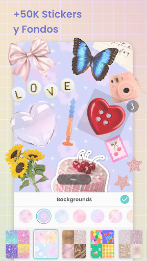 Captura de pantalla de PicCollage: Editor de Fotos