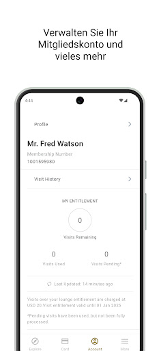 Priority Pass™ Screenshot