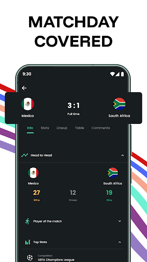 Soccer Live Scores & News screenshot