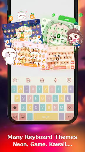 Captura de pantalla de Keyboard Maker: Keyboard Theme