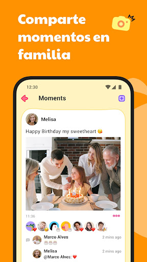 Captura de pantalla de JusTalk Kids Messenger