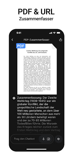 Chatbot-App: KI-Assistent Screenshot