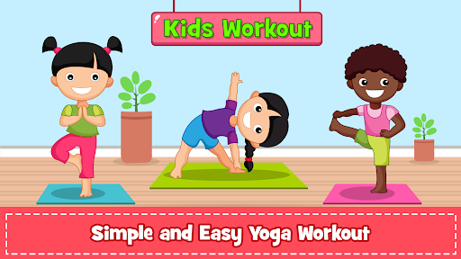 Captura de pantalla de Yoga para niños y fitness