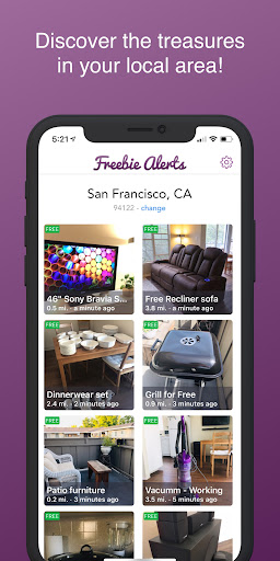 Captura de pantalla de Freebie Alerts: Free Stuff App