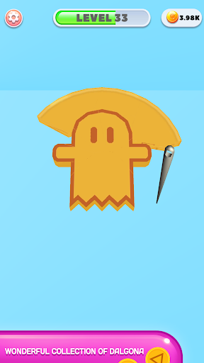 Captura de pantalla de Dalgona Candy Satisfying Games