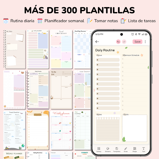 Captura de pantalla de Journal: Notas, Planner, PDFs