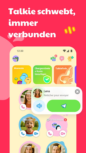 JusTalk Kids Messenger Screenshot