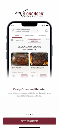 Captura de pantalla de LongHorn Steakhouse®