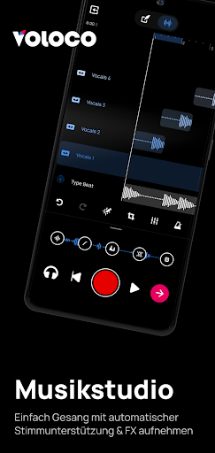Voloco: Beats & Effekte Studio Screenshot