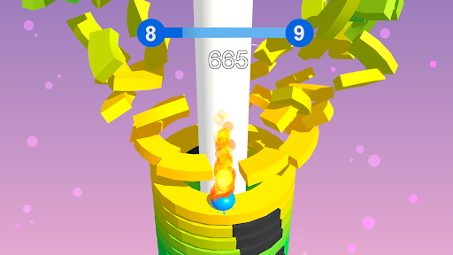 Captura de pantalla de Stack Ball - Choque en Picado