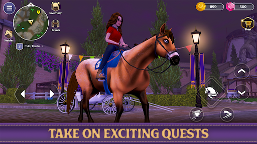 Captura de pantalla de Star Equestrian - Horse Ranch