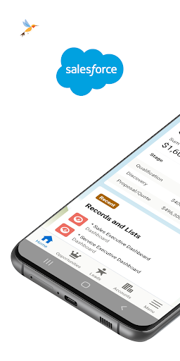 Captura de pantalla de Salesforce