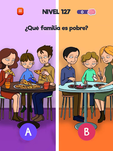 Captura de pantalla de Riddle Test: Juego Acertijos