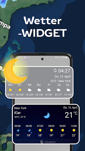 Wetterradar und Wetter-Live Screenshot