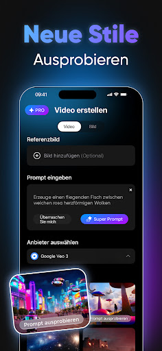 Videa KI Video Foto Erstellen Screenshot