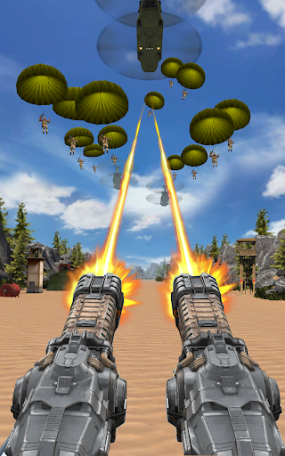 Captura de pantalla de Sky Defense: War Duty