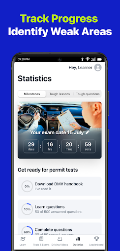 DMV Permit Practice Test 2026 Screenshot