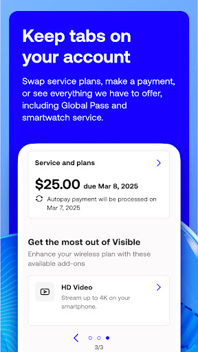 Visible mobile Screenshot