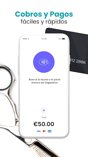 Captura de pantalla de Booksy Biz: para negocios