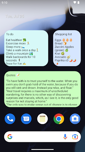 Notepad - simple notes screenshot