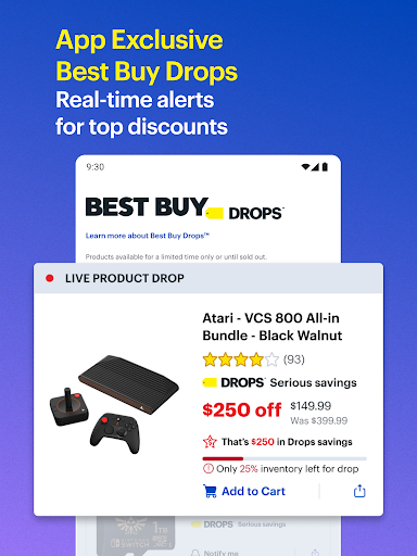Captura de pantalla de Best Buy: Shop tech deals