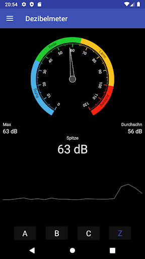 Dezibel Messen - Schallmessung Screenshot