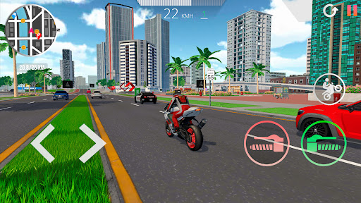 Captura de pantalla de Motorcycle Real Simulator