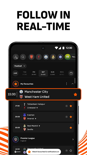 LiveScore: Live Sports Scores screenshot