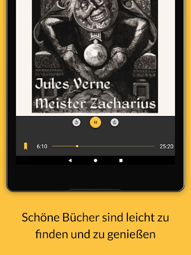 LibriVox Hörbücher Screenshot