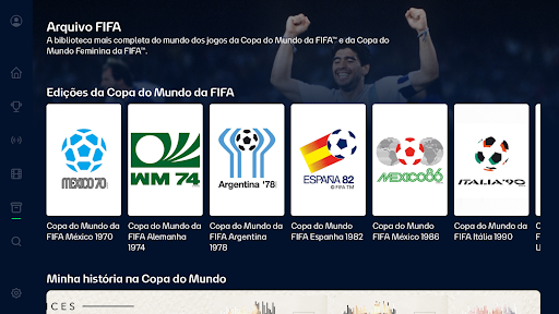 Captura de pantalla de FIFA+ | App de fútbol en vivo