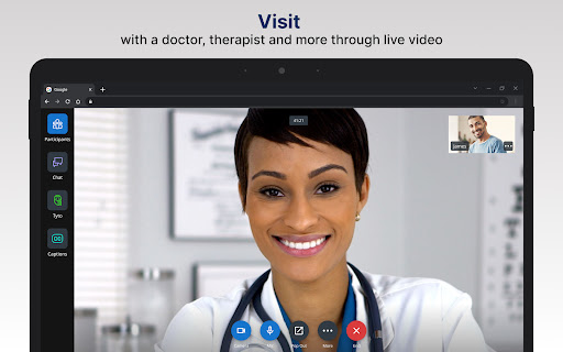 Captura de pantalla de LiveHealth Online Mobile