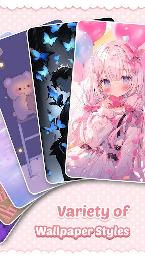 Captura de pantalla de Pink Cute Hippo Teclado