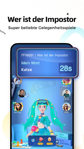 WePlay - Partyspiel & Chat Screenshot