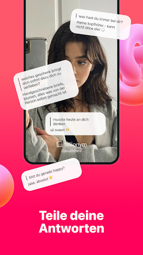 Tellonym: Anonyme Fragen Screenshot