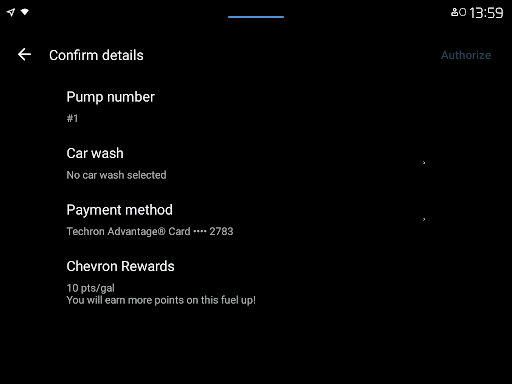 Captura de pantalla de Chevron