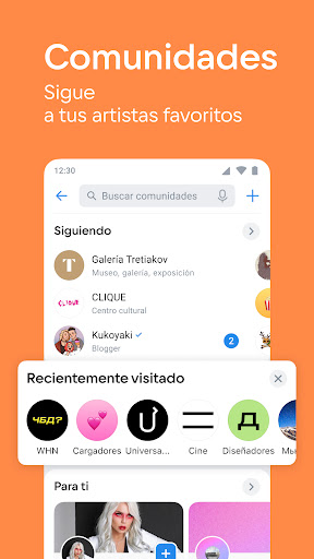 Captura de pantalla de VK: red social, mensajero