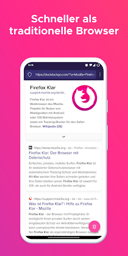 Firefox Focus Browser Screenshot