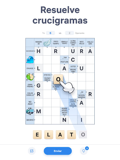 Captura de pantalla de Crossword Master - Crucigrama