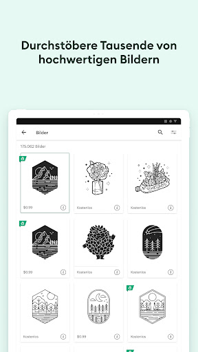Design Space™: DIY mit Cricut Screenshot