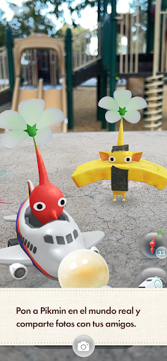 Captura de pantalla de Pikmin Bloom