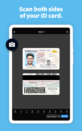 Adobe Scan AI PDF Scanner, OCR screenshot