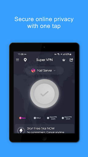 Captura de pantalla de VPN Proxy Speed - Super VPN