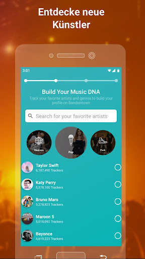Bandsintown Concerts Screenshot