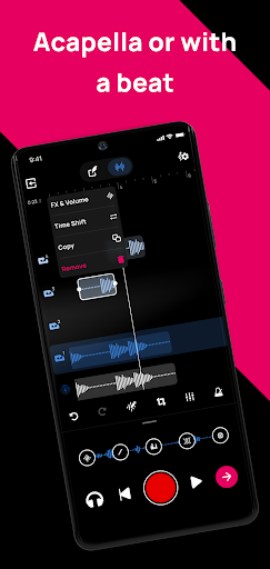 Voloco: Auto Vocal Tune Studio screenshot