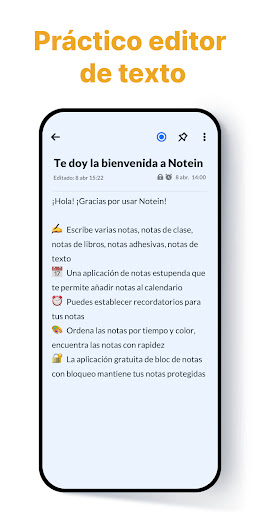 Captura de pantalla de Notas, Bloc de notas - Notein