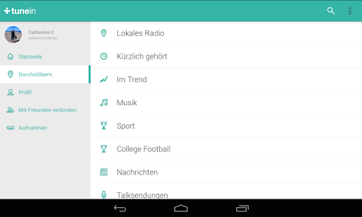 TuneIn Radio Pro Screenshot